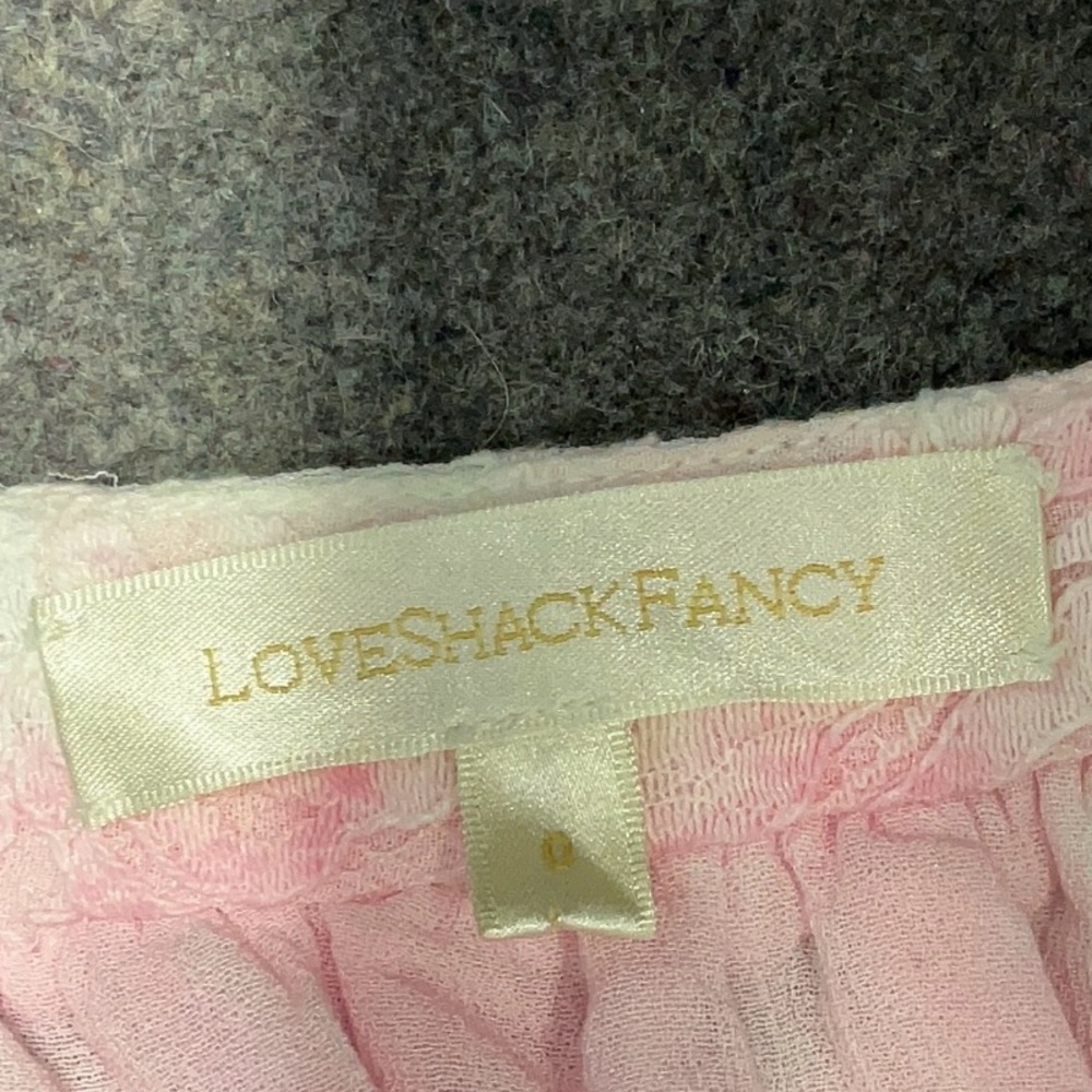 Loveshackfancy Kezia White Silver Beaded Mini Ski… - image 6